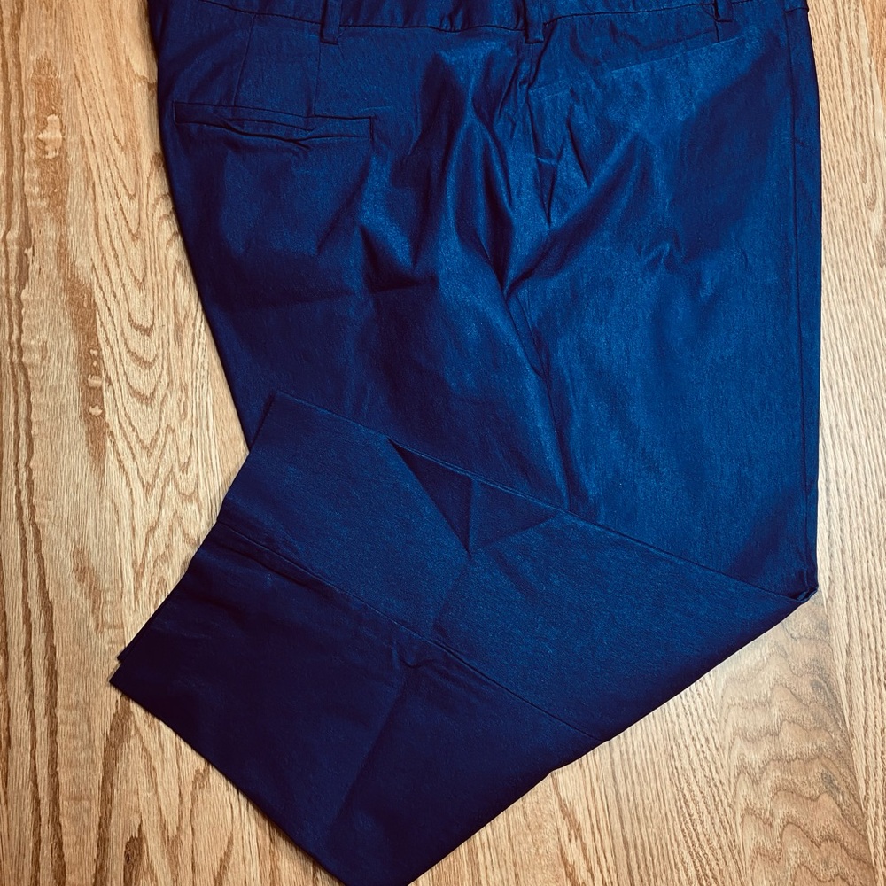 Lane Bryant Women's Navy Ankle Pants